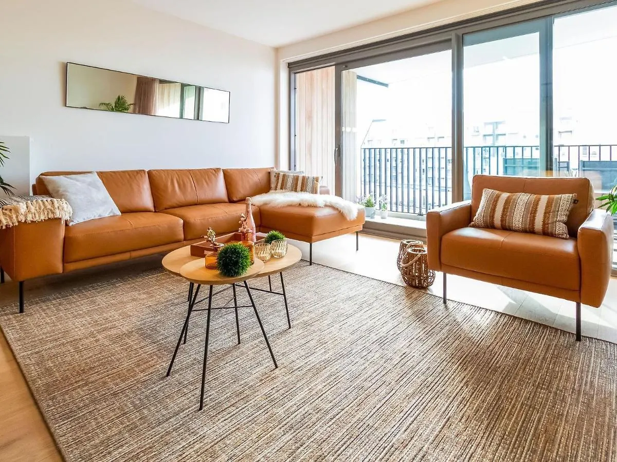 Luxurious Crystal Sea View Apartment With 2 Terraces Ostenda